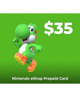 eShop Prepaid Card $35 CA Nintendo eShop Key 